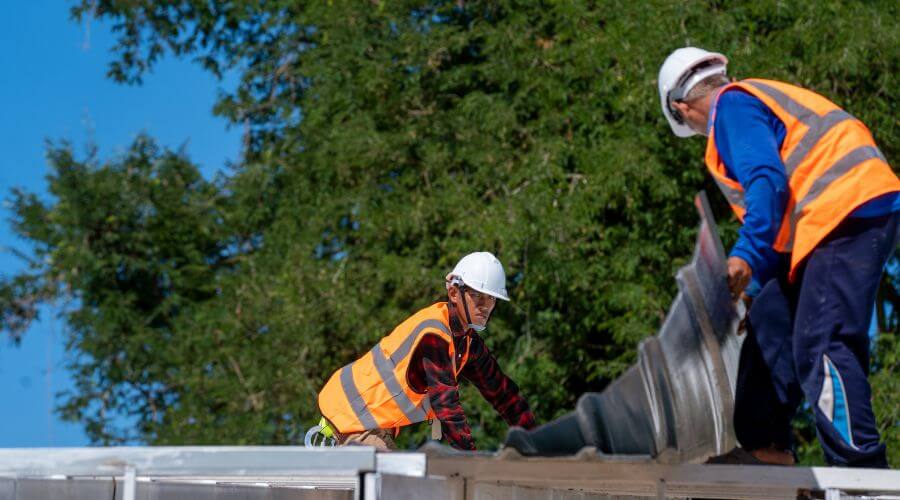 Professional metal roof installation in Suring, WI